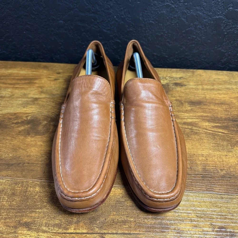 Cole Haan Venetian C08133 British Tan Leather Loafers Mens 11 M